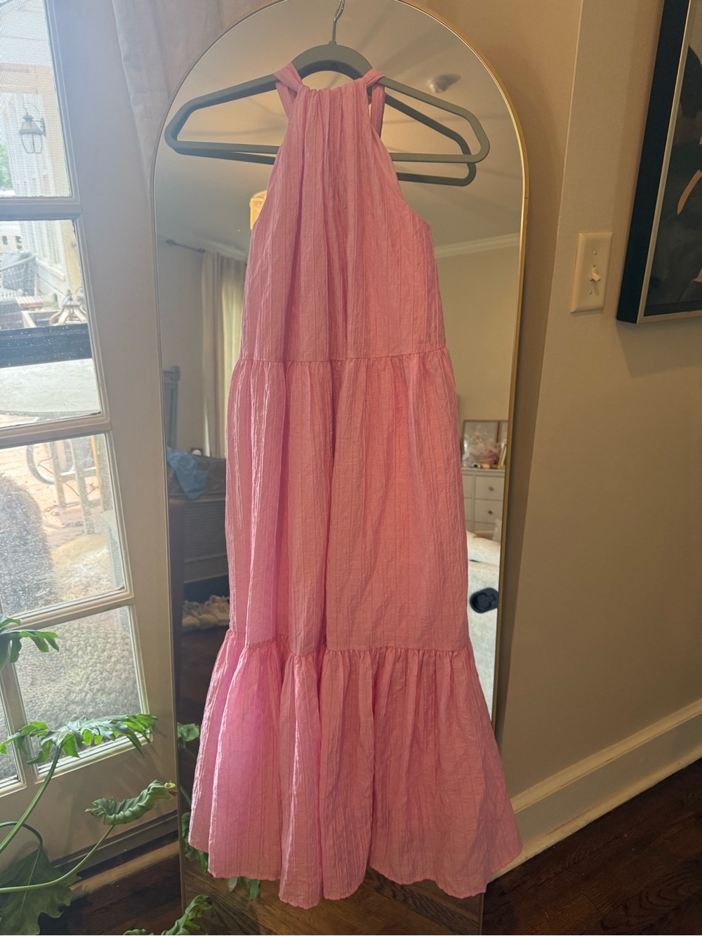 French Connection Pink Maxi Dress